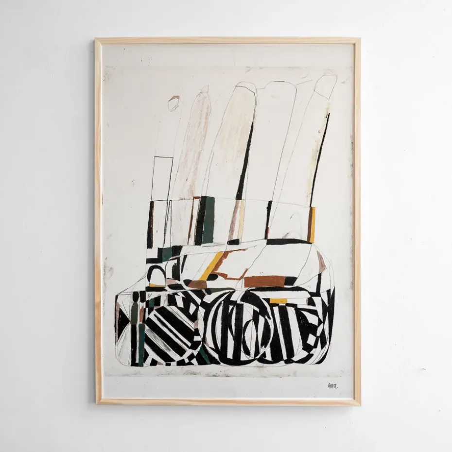 Takes time to pass poster 70x100 cm, multi