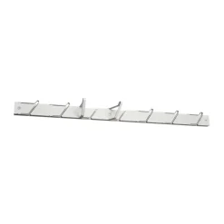 Tamburin coat hook 73.5 cm, White-white