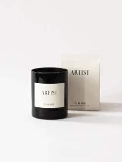 Tell Me More scented candle 48 h, Artist