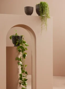 Terra flower pot-vase Ø20 cm, Java brown