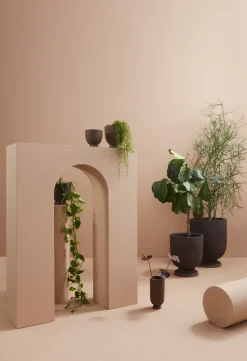 Terra flower pot-vase Ø20 cm, Java brown