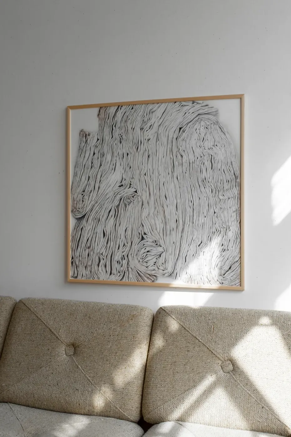 Texture poster, 70x70 cm