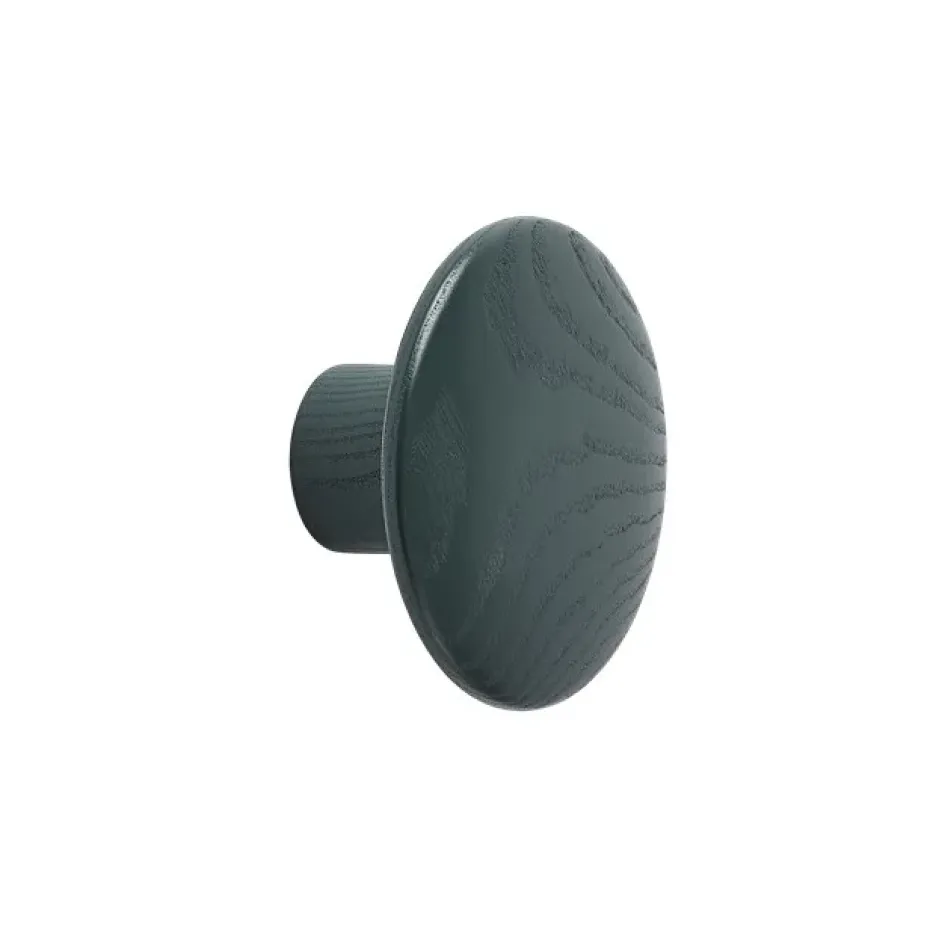 The Dots clothes hook dark green, Small
