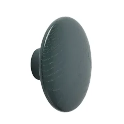 The Dots clothes hook dark green, Medium