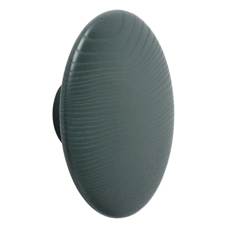 The Dots clothes hook dark green, Large