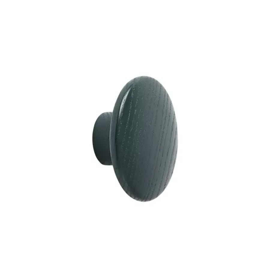 The Dots clothes hook dark green, Xs