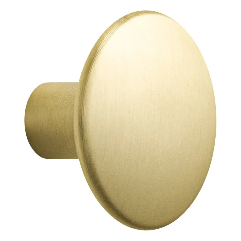 The Dots clothes hook metal 3.9 cm, Brass