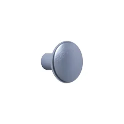 The Dots clothes hook metal 2.7 cm, Pale blue
