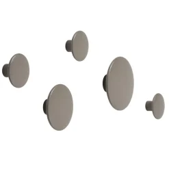 The Dots clothes hook taupe, XS