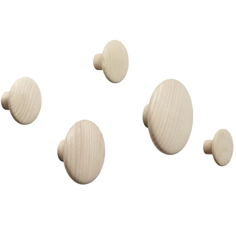 The Dots coat hook ash, Medium