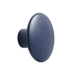 The Dots coat hook midnight blue, Small