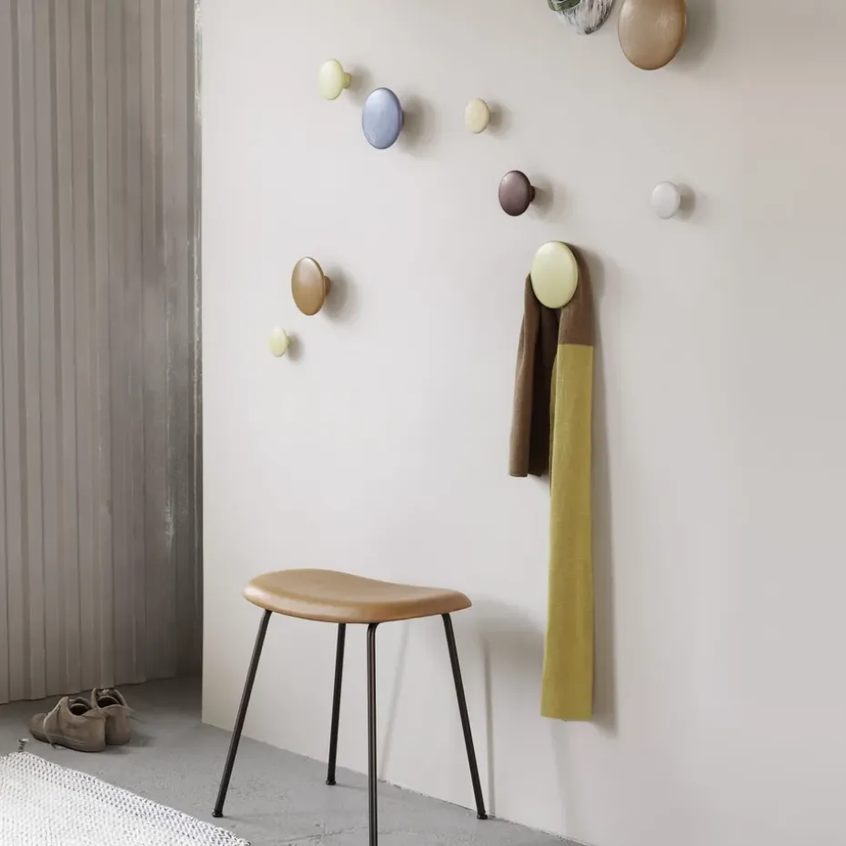 The Dots coat hook pale blue, Large