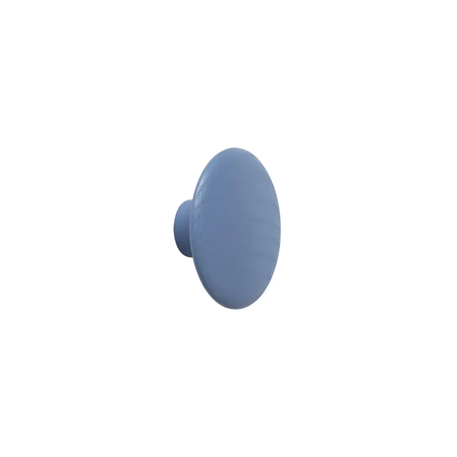 The Dots coat hook pale blue, Small