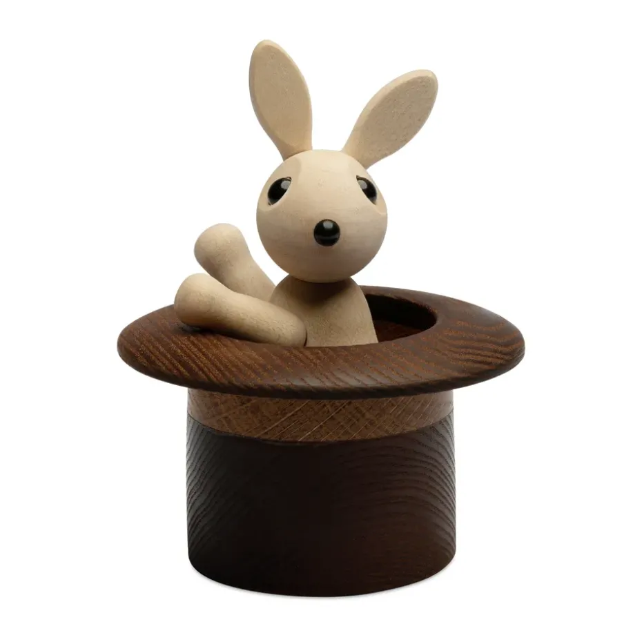 The Magic Hat rabbit decoration 9.5 cm, Maple