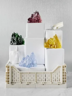 The Rock votive 91 mm, Emerald green