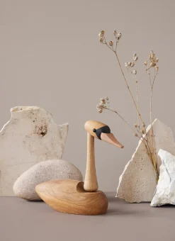The Swan decoration, Oak