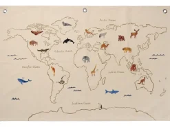 The world fabric map, Off white