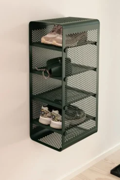 Tica Rack Wall large wall shelf, Dark green