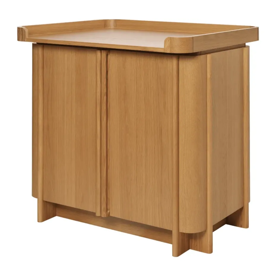 Tilu chest of drawers, Natural oak, 103x58x90 cm