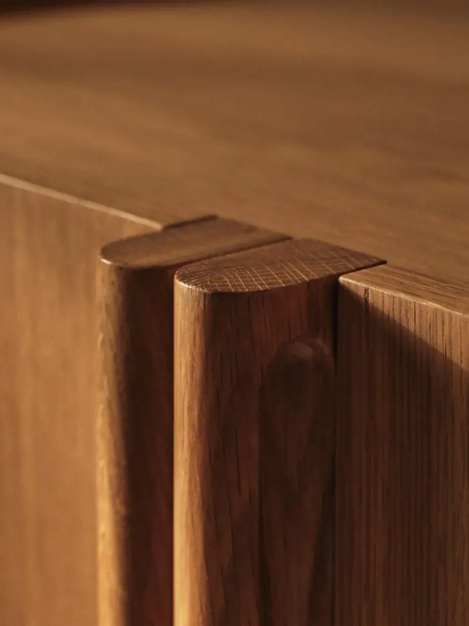 Tilu chest of drawers, Natural oak, 103x58x90 cm