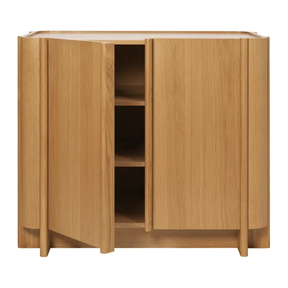 Tilu chest of drawers, Natural oak, 103x58x90 cm