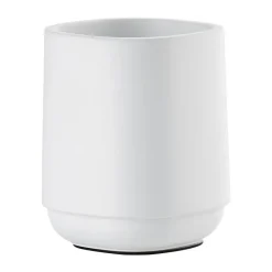 Time toothbrush mug 9.8 cm, White