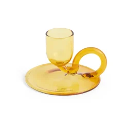 Tiny candle sticks curved, Yellow