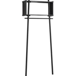 Tojbox hanger, Black lacquered oak