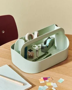 Tool Box recycled storage box 21x30 cm, Mint