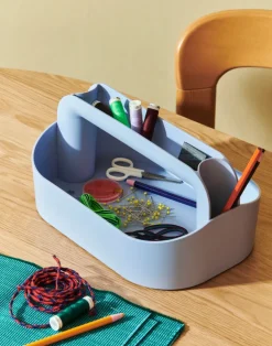 Tool Box recycled storage box 21x30 cm, Lavender