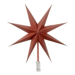 Top star Ø30 cm, Pompeian red