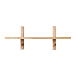 Toronto wall shelf 93 cm, Natural oiled oak