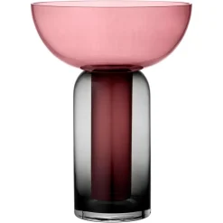 Torus vase large, Pink