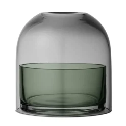 Tota candleholder, green