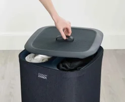 Tota laundry basket 60 L, Black