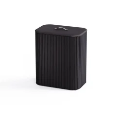 Tota Luxe laundry basket 90 L, Black