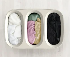 Tota Trio laundry basket 90 L, Ecru