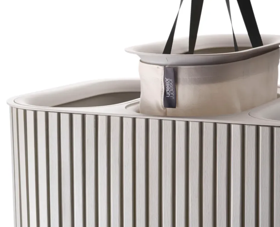 Tota Trio Luxe laundry basket 90 L, Ecru