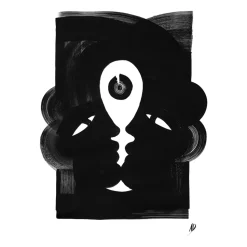 Totem 02 poster, 30x40 cm