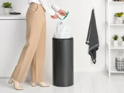 Touch Bin New 30 L, Confident grey
