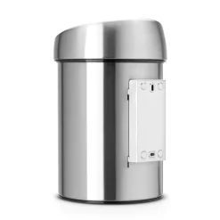 Touch Bin waste bin 3 liters wall mounted, matte steel