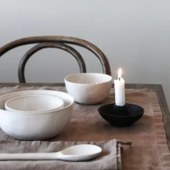 Toulouse candle holder Ø11, Gjutjärn