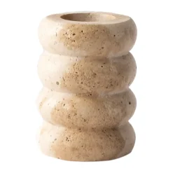 Travertine candle holder, Large 10.5 m