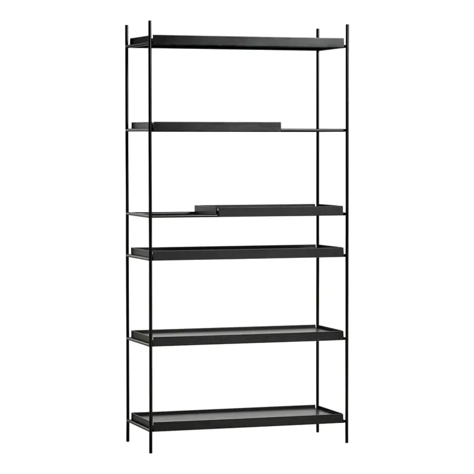 Tray shelf high oak, 100x201 cm, Style 2