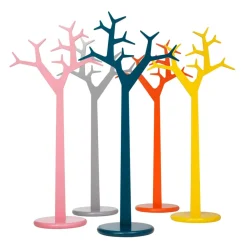 Tree Rock floor hanger, Oak clear lacquer