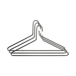 Triangel hanger 3-pack, chrome