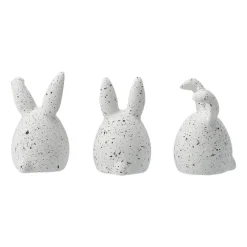 Triplets easter rabbit 3-pack, white dot