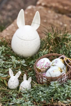 Triplets easter rabbit 3-pack, white dot