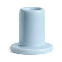 Tube candle stick 5 cm, Pale blue