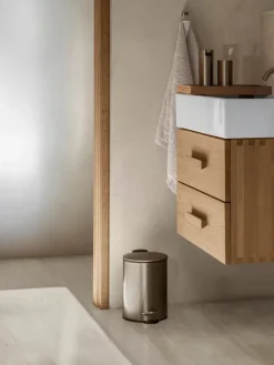 Tubo pedal bin 3 L, Brass